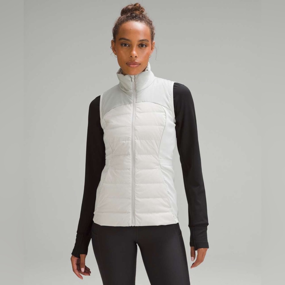 NWT Lululemon Down for It All Vest in Vapor - Size 10